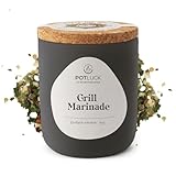 POTLUCK | Grill Marinaden Rub | Gewürzzubereitung für Fleisch, Fisch oder Gemüse | 70g im Keramiktopf