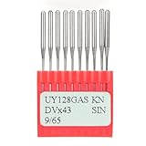 Nähmaschinennadeln Abdeckstitch Größe 9/65 Robus Stahl 10pcs Easy Storage uy128gas