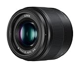 Panasonic Lumix 25 mm F1.7 | H-H025E-K Prime Objektiv, Schwarz — Micro 4/3-Halterung kompatibel Panasonic & Olymp