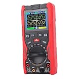 TIKATARER Digitales Oszilloskop-Multimeter, 40 MHz Bandbreite, 20.000 Zählungen, Spannung, Strom, Kondensator, Widerstand, Multimeter, 3-in-1-Handheld-DDS-Generator mit 2 Arbeitsmodi, Smart