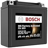 Bosch FA103 - AGM-Motorradbatterie - 12V 100A 9Ah - Geeignet für Motorräder, Motorräder, Enduros, Roller, Quads, Jetskis - Kompatibel M4F25, BB9-B, BTB9, 12N9-4B-1