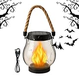 Solarlampe | Solarlampen Outdoor Wasserdichte Beleuchtung - Aufhängbare USB-Ladbare Gartendekoration Für Balkon Baumäste Terrasse