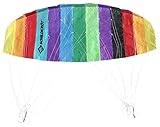 Schildkröt® Dual Line Sport Kite 1.6, Zweileiner Lenkmatte, ab 12 Jahren, 45x160cm, inkl. Polyester Flying Line (45kp), 2x25m auf Winder mit Schlaufen, 3-6 Beaufort; 970460