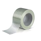 Wertpack Filament-Klebeband PP, Packband, Transparent, glasfaserverstärkt, 75mm x 50m, 1 Rolle(n)