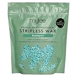 Mylee Advanced Stripless Wax - Hartwachsperlen mit Eukalyptus Duft für Haarentfernung - Gesicht, Körper, Bikini, Intimzone Waxing - Geeignet für Männer und Frauen