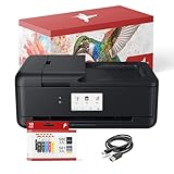 realink Bundle TS9550a Drucker (A3 mit Scanner und Kopierer) mit 10 XXL Druckerpatronen