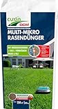 CUXIN DCM Multi-Mikro Rasendünger - Langzeit Rasendünger - In MINIGRAN® Technology - Mähroboter - organisch-mineralischer NPK-Dünger -20 KG für 250qm