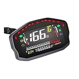 Kilometerzähler Universal RPM Motorrad Meter GPS Tacho Digital Kilometerzähler Vergaser Instrument