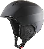 ALPINA GRAND - Sicherer, Optimal Klimatisierter, Bruchfester & Anpassbarer Skihelm Für Erwachsene, black matt, 54-57 cm