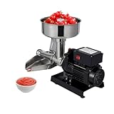 450W Elektrische Marmeladen und Saucenpresse, Tomatensiebmaschine, 90-160KG/H, Edelstahl, Kommerzielle Tomaten Sauce Maker