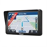 Elebest City 70A Navi – 7 Zoll (17,8 cm) GPS Navigationsgerät für Auto & Wohnmobil 2025 | 40GB Speicher, Bluetooth, Freisprecheinrichtung, Radarwarner, Europa-Karten mit lebenslangen Updates