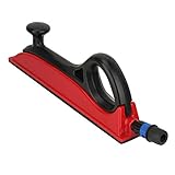 YDuupxe Handschleifblock-Staub, Nicht Leicht zu Verformen, Schleifschwamm, Bequemer Griff für Langzeitgebrauch, Staubsauger-Staubreduzierung, Perforiertes Wildleder-Schleifpapier, Geeignet für