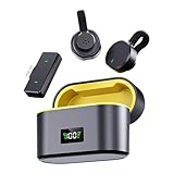 Bomefoi Telefonmikrofon - Ansteckmikrofon Kabellos mit Ladekoffer - Geräuschunterdrückung Elektronik Audio Plug-Play Zubehör für Videoaufnahmen Vlog Streaming Interviews