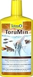 Tetra ToruMin für naturidentisches Schwarzwasser - fügt natürliche Torfextrakte hinzu, geeignet für Süßwasser-Aquarien, 500 ml Flasche