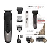 Remington ONE Multi-Haarschneidemaschine & Barttrimmer [inkl.18 Aufsteckköpfe/-kämme] Haarschneider, Bartschneider, Köper-/Nasen-/Ohr- & Augenbrauentrimmer (wasserdicht,Lithium) Multi-Groomer PG780