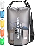 Henrycares Dry Bag wasserdichte Tasche, 20L 10L 5L 2L Wasserdichter Packsack mit Schultergurt, Schwimmen, Baden, Strand, Kanu, Stand Up Paddling, Tauchen