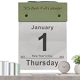 Täglicher Wandkalender - Abreißbares Dickpapier - Tageskalender Für Die Wand | Für Erwachsene Und Lehrer Und Schüler Kinder Jugendliche Freunde Wohnzimmer