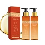 2PCS Magic Body Strafting Oil - Glow Straff Magic Körperöl Straffend - Glow Remedy Oil Nach dem Duschen - Seidige Essenz Magic Body Oil - Strahlende Haut, Verbessert Effektiv Fältchen