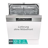 Gorenje GI 643 D60X Teilintegrierbarer Geschirrspüler / 60cm Spülmaschine/ 16 Maßgedecke/ 3 Körbe/ 5 Programme/SpeedWash/TotalDry/höhenverstellbarer Oberkorb/vollständiger Überlaufschutz