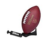 Wilson American Football NFL Ignition, Mischleder, Junior, Braun