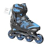 Roces Jokey 3.0 Inline-Skate Black-Astro Blue 34