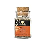 Acht Botaniker vom Hof Bodengut – Gewürzmischungen mit Charakter | Aus eigenem Anbau, handgemacht & naturrein | Direkt vom Feld in die Küche, Pizza Genuss 38g Glas