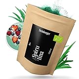 Spirulina Pulver Bio 500g | 100% reine Spirulina-Alge | Im Standbeutel und 100% naturreines Spirulina-Powder