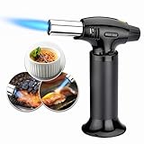 Mevsim Store XL Gasbrenner – Professioneller Crème Brûlée Bunsenbrenner mit Flammregelung & Sicherheitsverriegelung – Ideal zum Flambieren, Karamellisieren, Grillen & BBQ