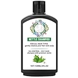 Brennnessel Shampoo Stärkendes, Brennnessel Shampoo Bio, für Fettiges Haar, ölreduzierendes, Haare Glätten 140 ml