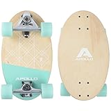 Apollo Barrel Board | Praktischer Cruiser für Pendler | Flink und kompakt | Mini Longboard für unterwegs | Perfekt für Anfänger | Smartes Brett für die City | Für Kinder und Erwachsene