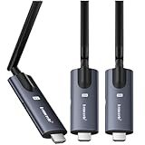 Wireless HDMI Transmitter and 2 Receiver, Lemorele 1080P HDMI Funkübertragung Supports 1 Transmitter zu 4 Empfänger Max Streaming Video für Laptop, Camera, TV Box zu HDTV, Monitor,Projektor