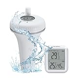 Inkbird Funk Poolthermometer Schwimmend, Pool Thermometer Funk Digitales Poolthermometer