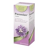 Passedan Tropfen 250 ml - bei nervöser Unruhe und Einschlafstörungen - Tag und Nacht anwendbar - pflanzliches Arzneimittel mit Passionsblumenkraut für innere Ruhe und leichteres Einschlafen