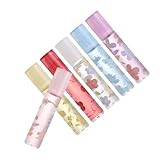 VALICLUD 6 Stück Farblose Lip Oil Lippenpflege für Teenager Feuchtigkeitsspendend Schützend Lippenöl für Frauen und Mädchen als