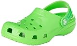 Crocs Unisex Kids Classic Clog K Holzschuh, Neon Highlighter (Green Slime)