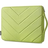 DOMISO 13,5-14 Zoll Stepptaschen Laptophülle 14 Zoll Laptoptasche für MacBook Air 13/14 Zoll Tragetasche für Damen Kompatibel mit MacBook Pro 13/14 Zoll, Dell, HP, Surface Pro, Grün