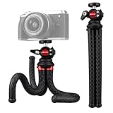 Lammcou Wildkamera Stativ Mini-Stative Reisestativ Fotostativ Dreibeinstativ Flexibel Klein Octopus Handstativ Kamerastativ für Kamera Camcorder Leuchte Webcam Tripod, 2pcs