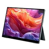 Tragbarer Touchscreen Moni Tor, 10,5 FHD IPS Touchscreen, 1920X1280P, 100% SRGB, Integrierte Dual 3D Stereo Lautsprecher, Externer USB C HDMI Gaming Moni Tor für Laptop PC X Box