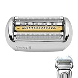 92S Series 9 Elektrorasierer Ersatzteil, Serie 9 Scherkopf für Elektrorasierer, Scherkopf Serie 9, Kompatibel mit Series 9 Pro Scherkopf 9290cc,9291cc,9370cc,9293s,9385cc,9390cc,9330s,9296cc, Silber