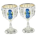 TOYANDONA 2 Stück Teiliges Vintage Likörbecher Kleines Robustes Design für Whiskey Cocktails und Wasser Dekorativer Haushalt Becher Rutschfest für Bar und Restaurant Nutzung