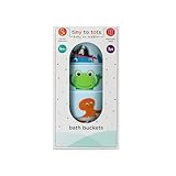 Badespielzeug, Wasserspielzeug für Kleinkinder, kleine bis kleine Badespaß, Schwimmbad-Spielzeug, Geschenke für 0 M+ pädagogisch und lustig, Kinder füllen und verschütten (Baby-Badeeimer)