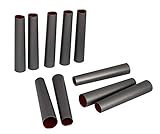 rukauf.. Große Schaumrollen-Formen Set 13,5cm Antihaft-beschichtet Teflon - Traditionelle Backform Schillerlockenform Röhrchen Spritztüllen Sahnerollen (10)