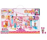 LOL Surprise Squish Sand Magic House mit Sammelpuppe Diva - Spielset mit Sammlerpuppe, Squish Sand, Überraschungen und Zubehör - Ideal für Mädchen ab 4 Jahren