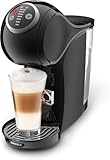 NESCAFÉ DOLCE GUSTO De'Longhi Nescafe Dolce Gusto, Genio S PlusEDG315.B, Kapsel-Kaffeemaschine, Espresso, Cappuccino, Latte und mehr, 0,8 l, Schwarz