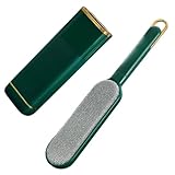 Gatuida Doppelseitiger Statischer Tierhaarentferner Wiederverwendbare Fusselbürste für Haustier und Katzenhaare Kompakter Handlicher Kleiderbürste für Möbel und Kleidung Grün mit