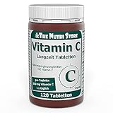 Vitamin C 300 mg Langzeit vegane Tabletten 120 Stk. - 4 Monatsvorrat