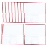 HAPINARY 20 Blatt Glaspapier Mit Rand, Floristenpapier, Blumenstraußverpackung, Blumenverpackung, Blumenstraußverpackung, Blumenpapier, Geschenkpapier, Floristenpapier, Blumenpapier Für