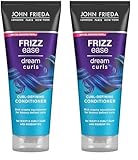 John Frieda Frizz Ease Traumlocken Spülung/Conditioner definiert und verstärkt Locken für widerspenstiges Haar, 250 ml (Packung mit 2)