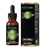 KivéeLabs Echtes CBD-Öl 15% | 15 ml | 2250 mg reines CBD | MCT-Ölbasis (Coco) 0% THC | Verbesserte Formel | Hergestell in EU (15% CBD / 15ml)