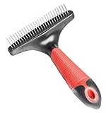 Karlie Striegel - Rotierende Zinken L: 16 cm B: 11 cm H: 5 cm rot-schwarz grob